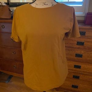 J. Crew dressed up cotton tee size medium slightly puffed sleeves